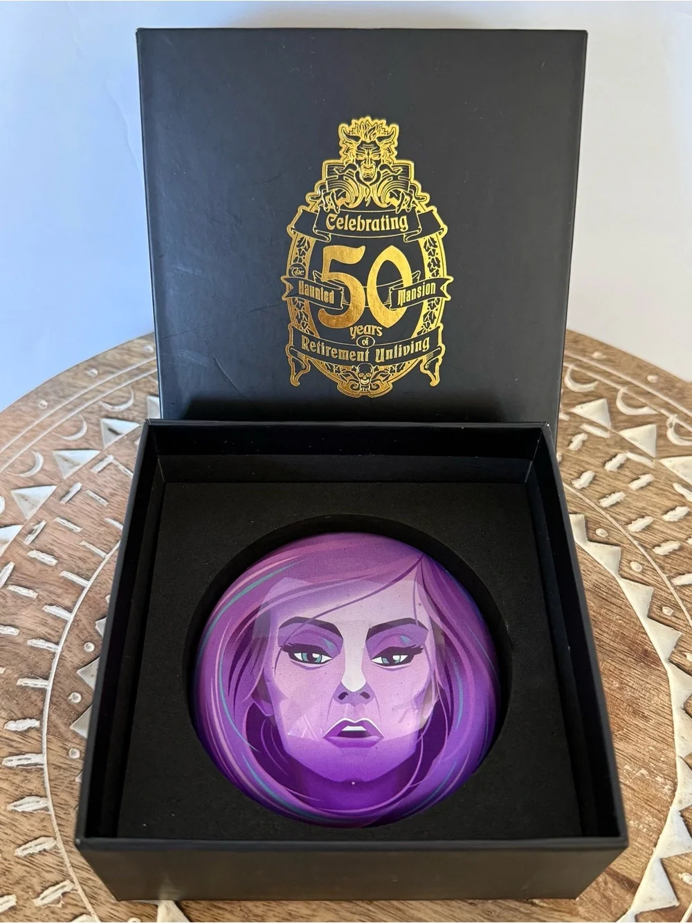 Disneyland Haunted Mansion 50th Anniversary Madame Leota Crystal Ball 2019